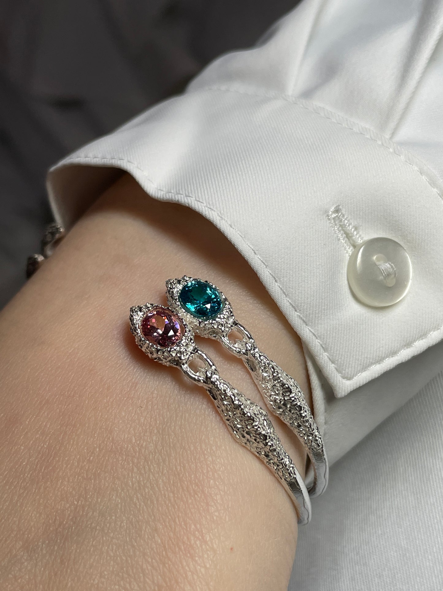 Bracelet.2-2　[マラヤガーネット]